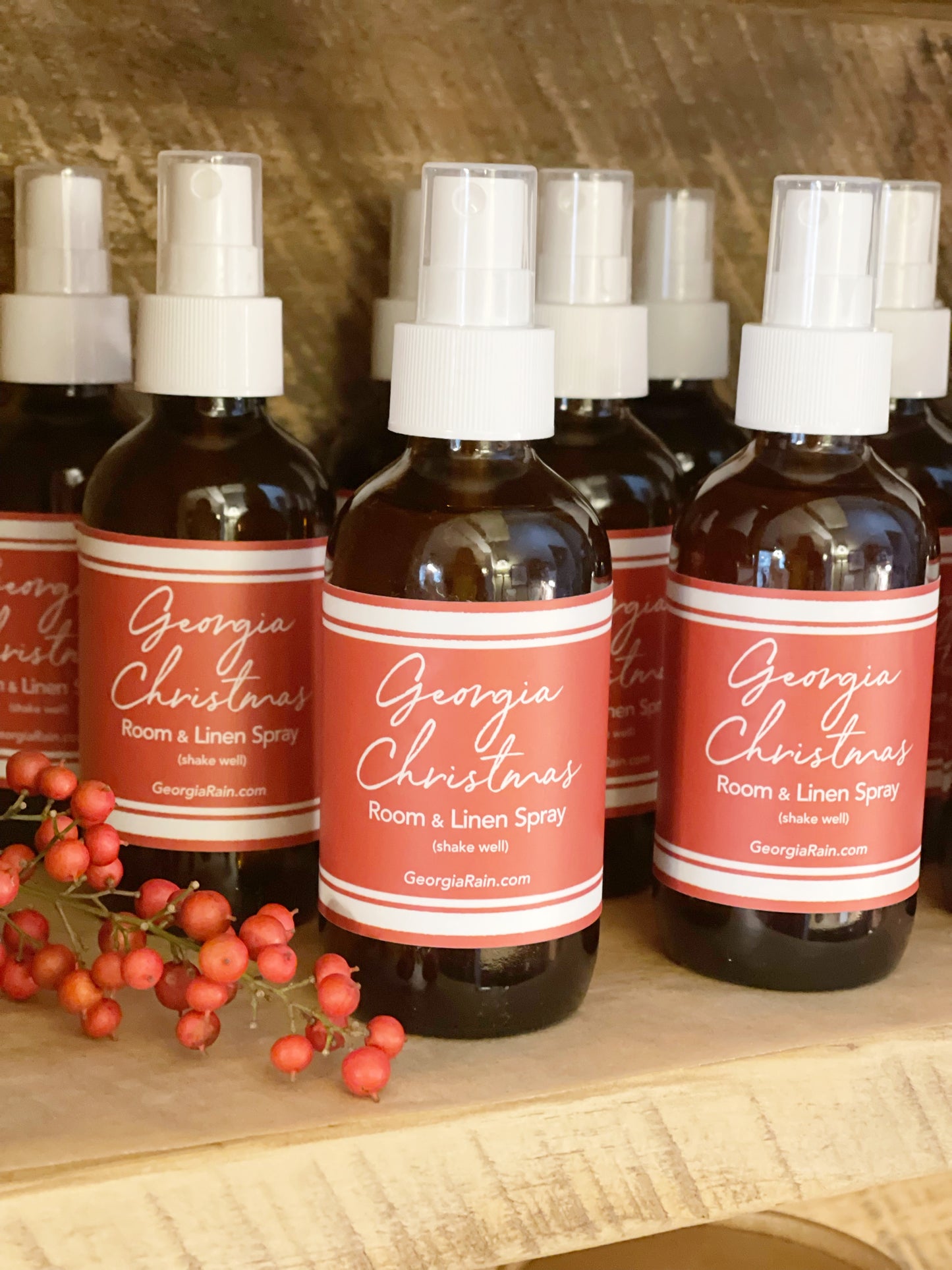 Georgia Christmas Room & linen spray