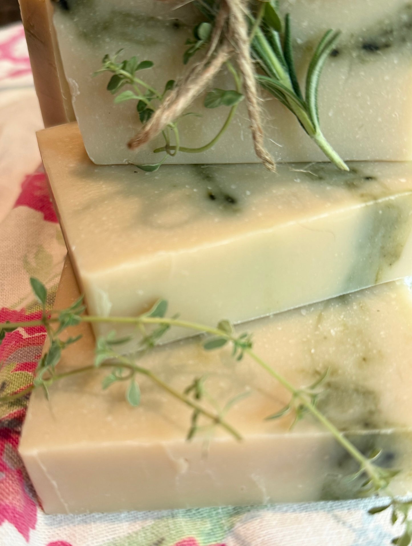 Rosemary & Thyme Organic Soap Bar
