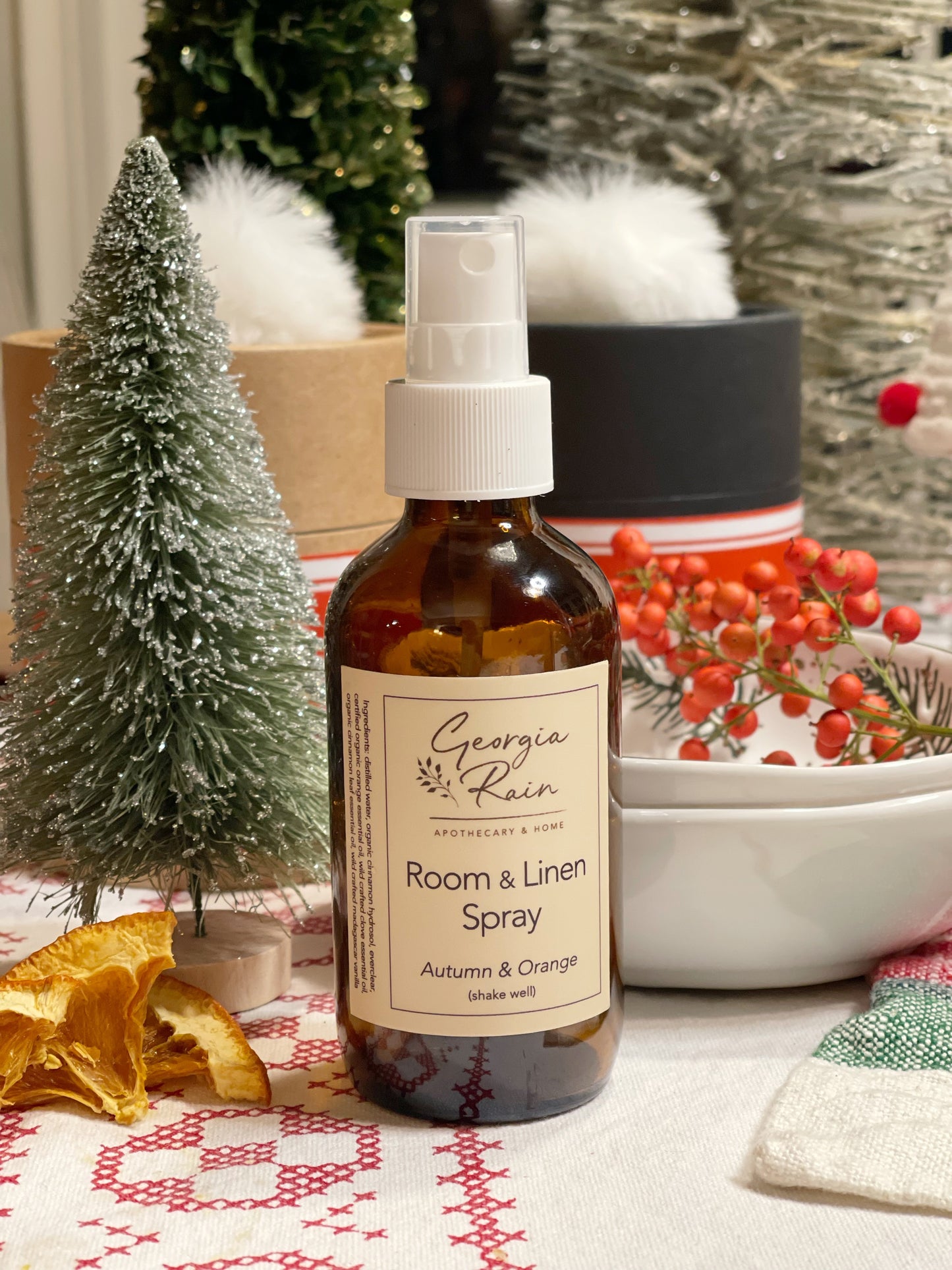 Autumn & Orange Room & Linen Spray