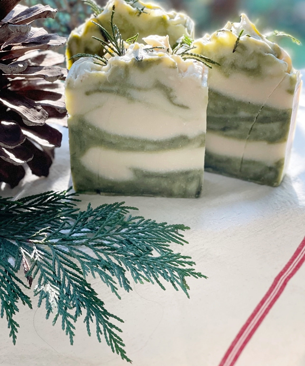 Winter Forest Organic and Wildcrafted Bar Soap