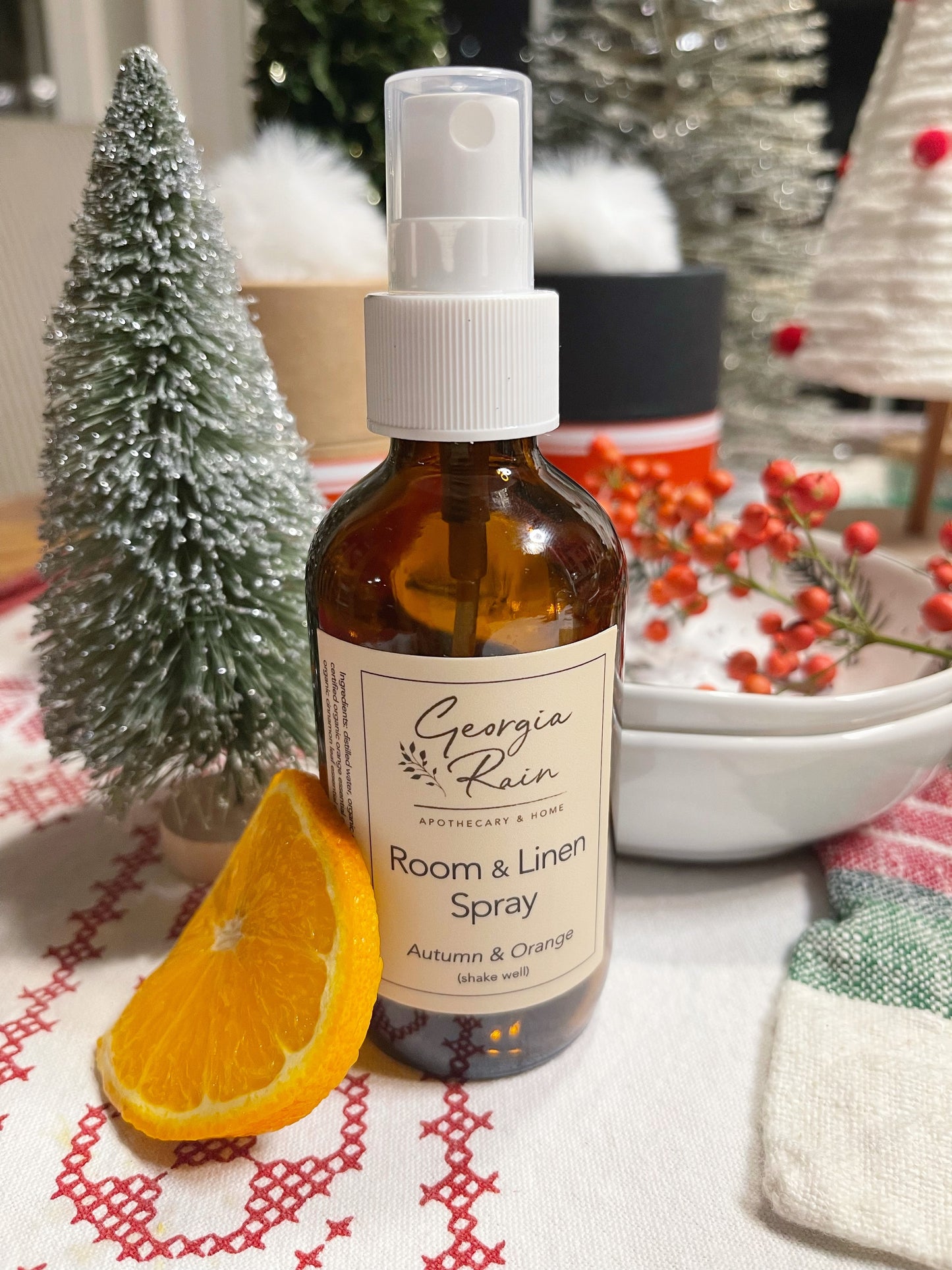 Autumn & Orange Room & Linen Spray